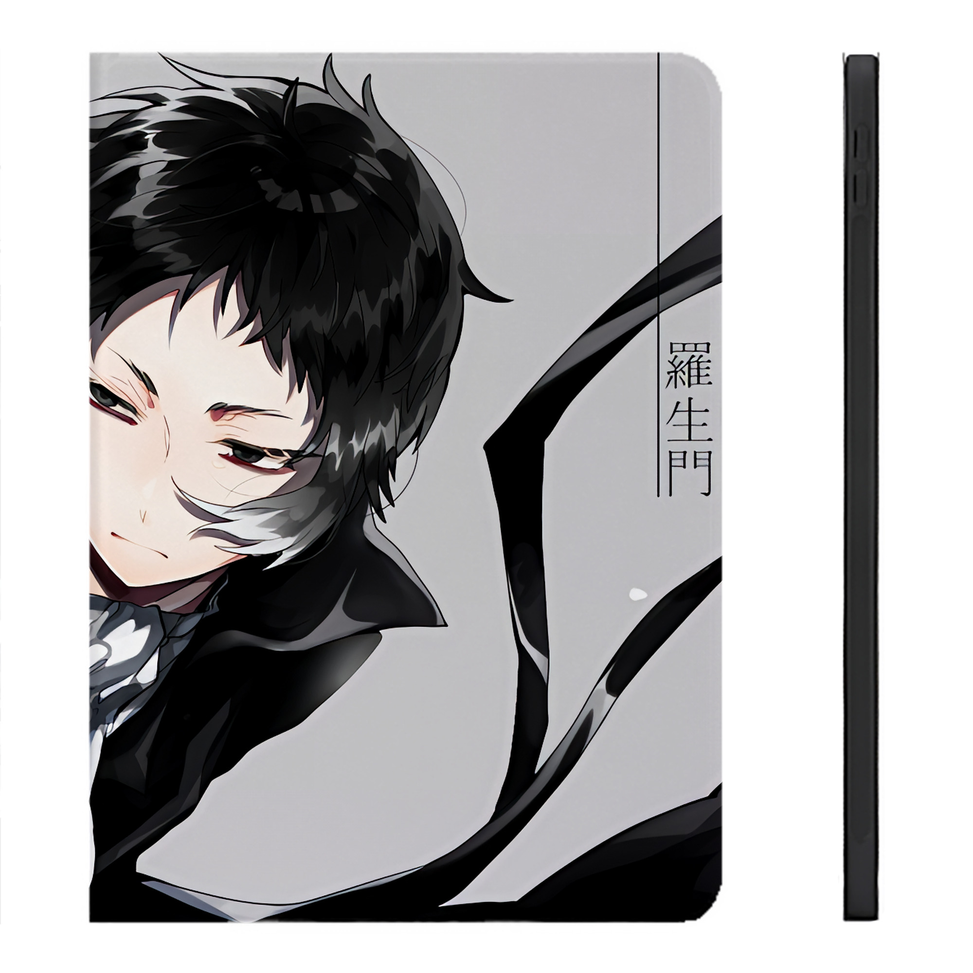 （画像用） 文豪ストレイドッグス Bungo Stray Dogs IPadケース ペンホルダー付き ブックスタイルデザイン